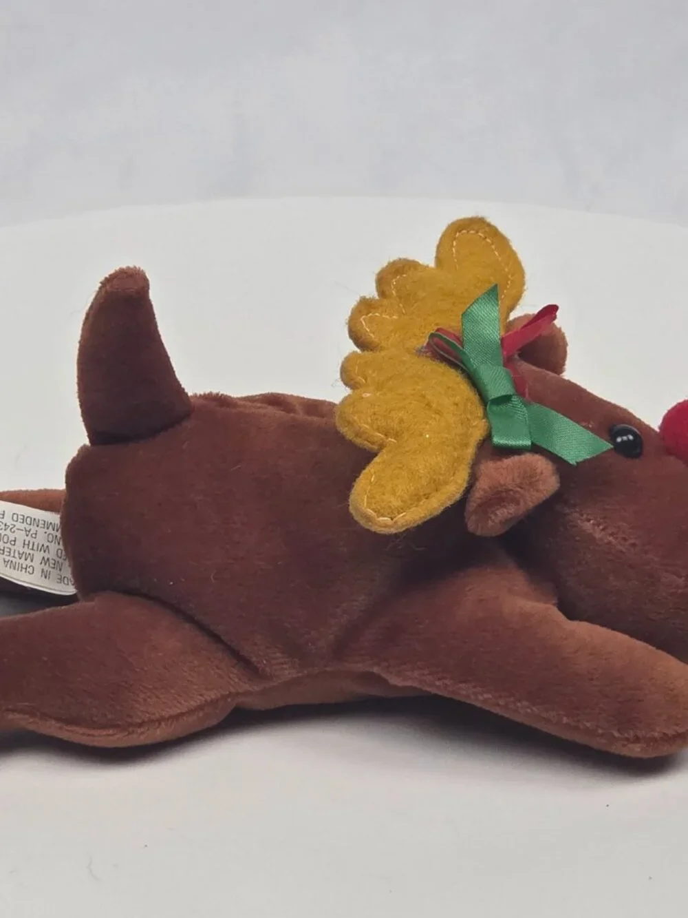 Reindeer Plush Stuffed Animal Bean Bag 6